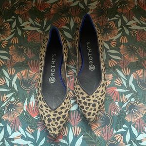 Rothys The Point Leopard 7.5